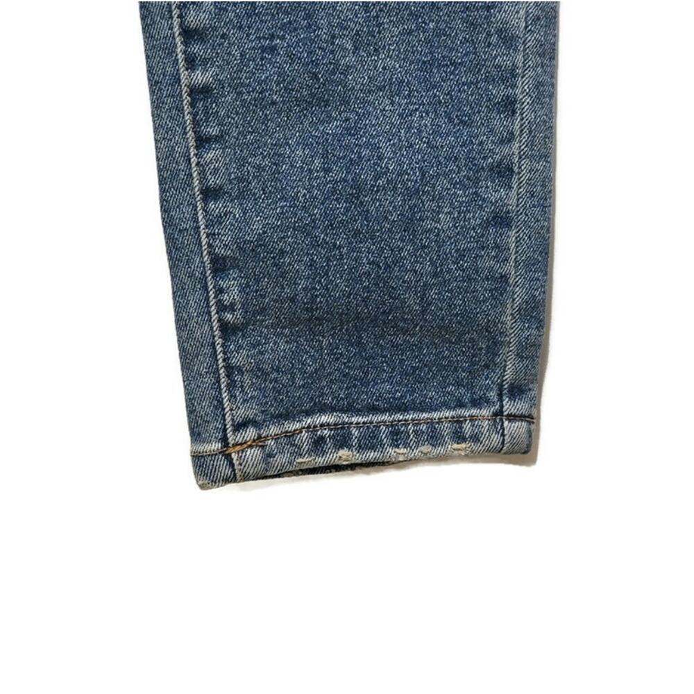 BLANKNYC The Great Jones High Rise Tie Waist Skinny Blue Denim Jean Size 26 - Picture 5 of 12